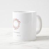 Christmas Verse Mug Luke 2:14 Jumbo-Tasse (Vorderseite Rechts)