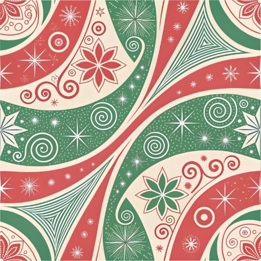 Christmas Vibes Aufkleber (Vorderseite)