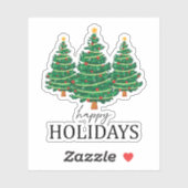 Christmas Vibes Aufkleber (Blatt)