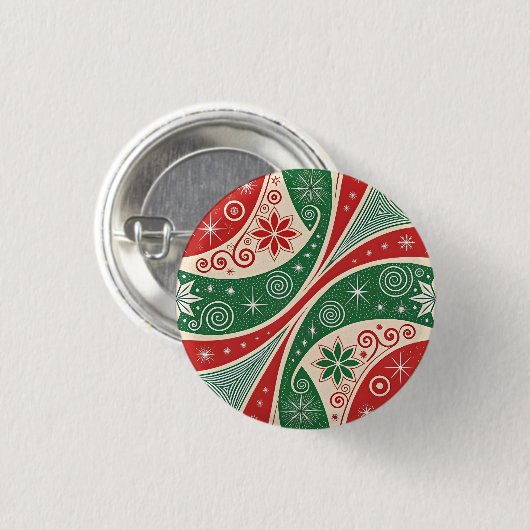 Christmas Vibes Button (Vorne & Hinten)