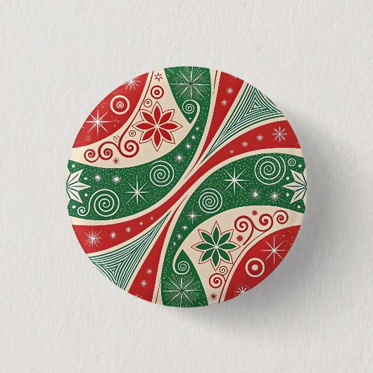 Christmas Vibes Button (Vorderseite)