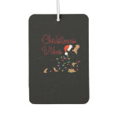 Christmas Vibes Classic T-Shirt Autolufterfrischer (Vorderseite)