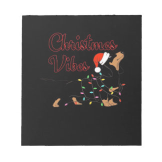 Christmas Vibes Classic T-Shirt Notizblock