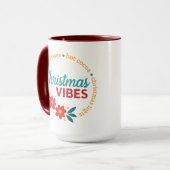 Christmas Vibes Combo Mug Tasse (Vorderseite Links)