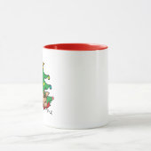 Christmas Vibes Dackel Hund Tasse (Zentrum)