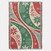 Christmas Vibes Decke (Vorderseite Vertikal)