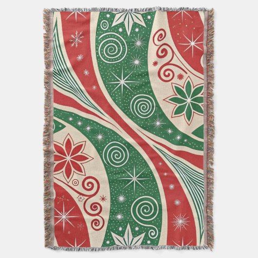 Christmas Vibes Decke (Vorderseite Vertikal)