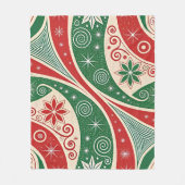 Christmas Vibes Fleecedecke (Vorderseite)