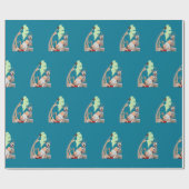 Christmas Vibes Geschenkpapier (Flach)