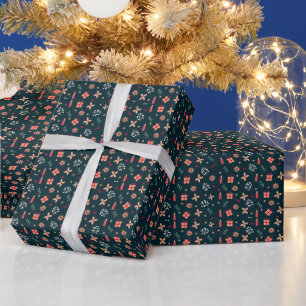 Christmas Vibes Geschenkpapier