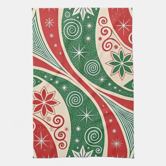 Christmas Vibes Geschirrtuch (Vertikal)