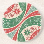 Christmas Vibes Getränkeuntersetzer (Vorne)