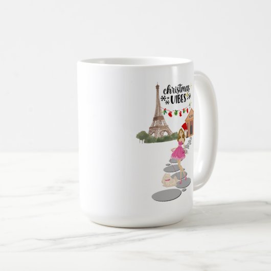 Christmas Vibes Kaffeetasse (VorderseiteRechts)