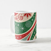 Christmas Vibes Kaffeetasse (Vorderseite Links)