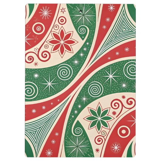 Christmas Vibes Klemmbrett (Rückseite)