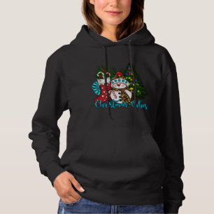 Christmas Vibes Niedlich Snowman Weihnachtsmann St Hoodie