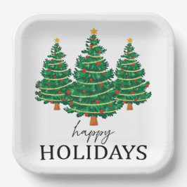 Christmas Vibes Pappteller