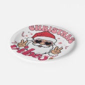 CHRISTMAS VIBES PAPPTELLER (Schrägansicht)