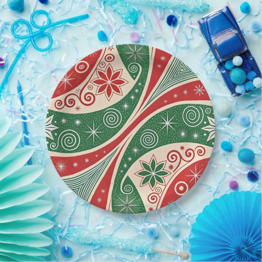 Christmas Vibes Pappteller (Party)