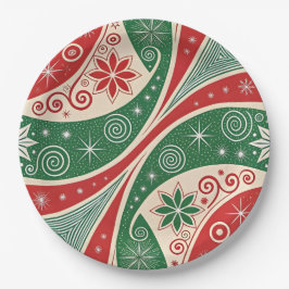 Christmas Vibes Pappteller