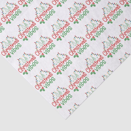 Christmas Vibes Seidenpapier (Ausschnitt)