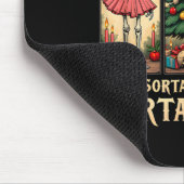 Christmas Vibes Skeleton Sorta Merry Sorta Beängst Mousepad (Ecke)