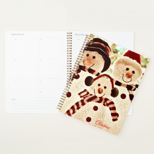 Christmas Vibes Snowman Celebration Planer (Anzeige)