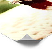 Christmas Vibes Snowman Celebration Poster (Ecke)