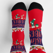 Christmas Vibes Socks Socken (Oben)