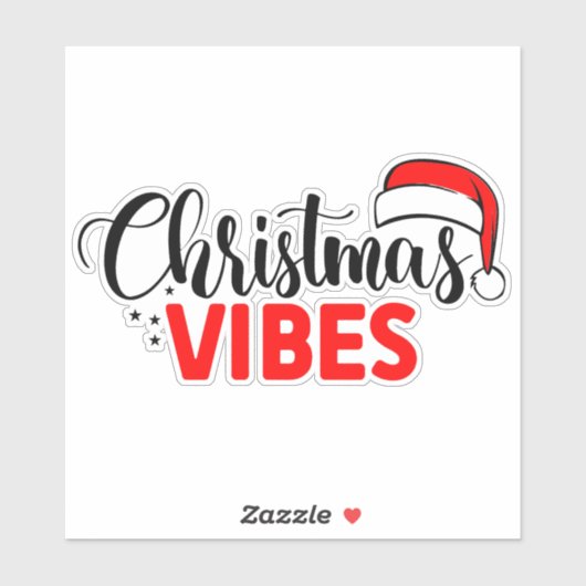 Christmas Vibes Sticker (Blatt)