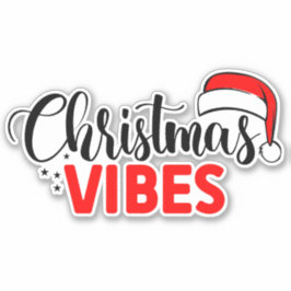 Christmas Vibes Sticker