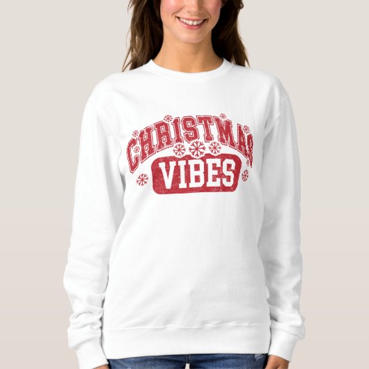 Christmas Vibes Sweatshirt (Vorderseite)