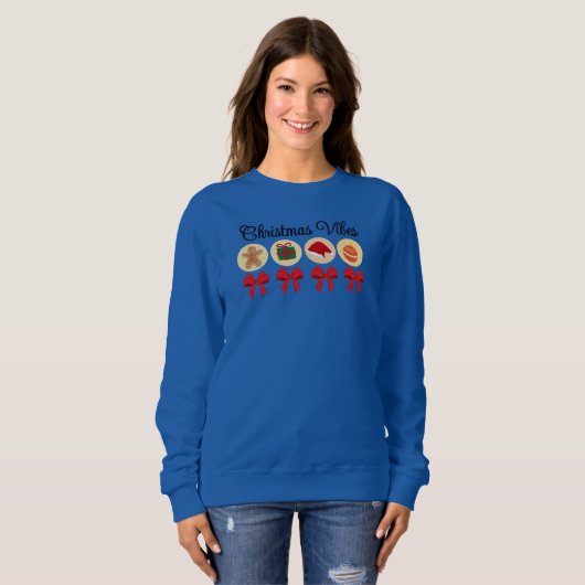 Christmas Vibes Sweatshirt (Vorne ganz)