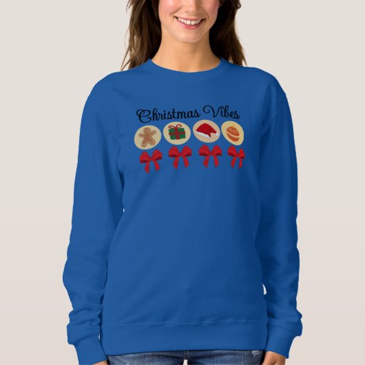 Christmas Vibes Sweatshirt (Vorderseite)