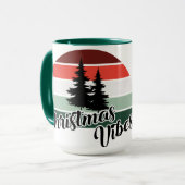 Christmas Vibes Tasse (Vorderseite Links)