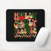 Christmas Vibes Teacher Leopard Snowman Xmas Men W Mousepad (Mit Mouse)