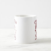 Christmas Vibes Vintage Design Kaffeetasse (Mittel)
