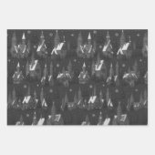 Christmas Village Holiday Wrapping Paper – Festive Geschenkpapier Set (Vorderseite 2)