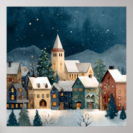 Christmas Village Poster (Vorne)