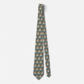 Christmas Vintag Neck Tie Krawatte (Vorderseite)