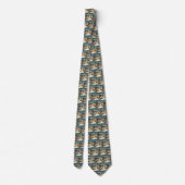 Christmas Vintag Neck Tie Krawatte (Rückseite)