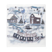 Christmas , Vintage Notizblock (Vorderseite)