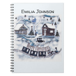 Christmas , Vintage Notizblock