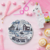 Christmas , Vintage Pappteller (Party)