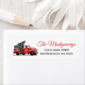 Christmas Vintage Red Truck (Insitu)