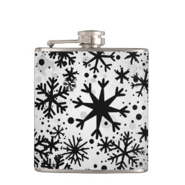 Christmas Vinyl Wrapped Flachmann