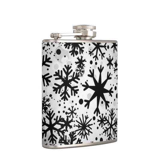 Christmas Vinyl Wrapped Flachmann (Rechts)