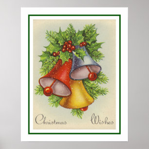 Christmas Wakes Bells Poster