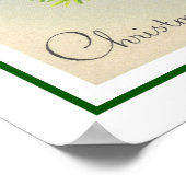 Christmas Wakes Bells Poster (Ecke)