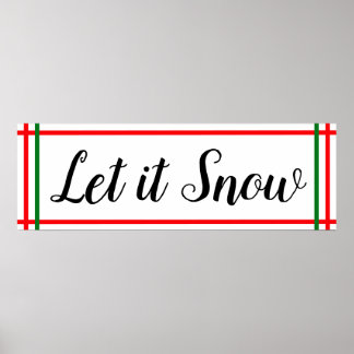 Christmas wall art poster